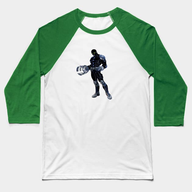 SPC Codename: Superforce CHARACTER Baseball T-Shirt by SUPERSONICPodComics